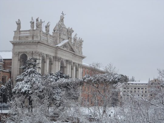 Neve a Roma 2019 quando arriva