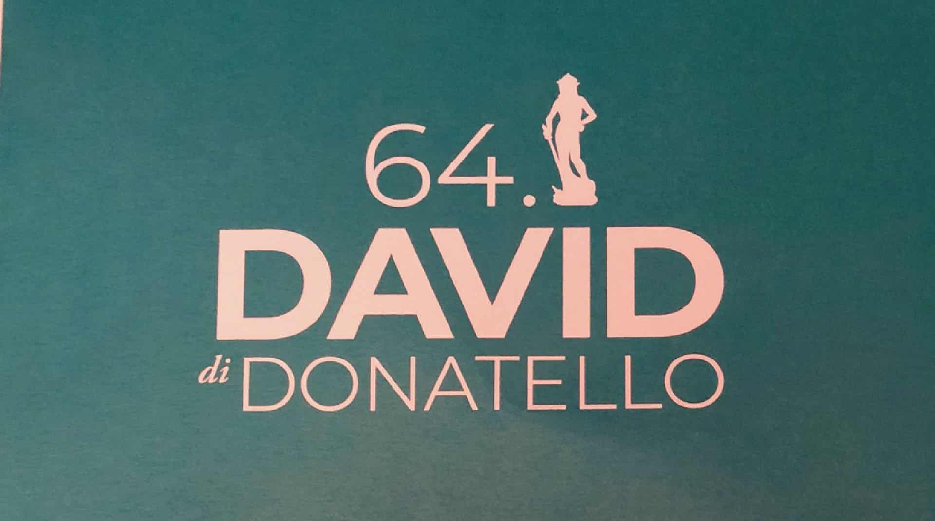 David di Donatello 2019 nomination, date e giuria. Quando è la premiazione