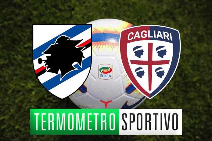 Diretta Sampdoria-Cagliari streaming, tv, probabili formazioni - LIVE