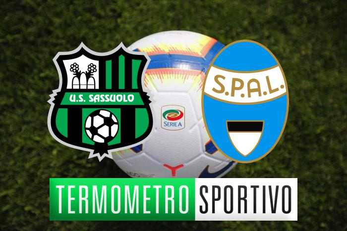 Diretta Sassuolo-SPAL streaming, tv, quote e pronostico - LIVE