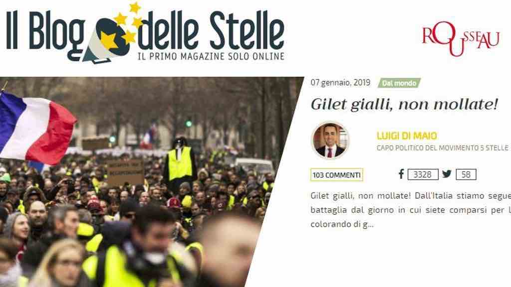 Elezioni Europee 2019: perché i 5 stelle cercano l'appoggio dei gilet gialli