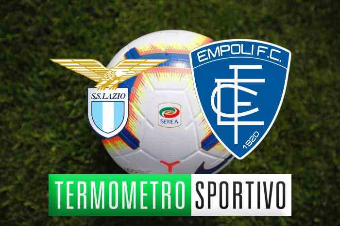 Lazio-Empoli diretta streaming, formazioni e cronaca in tempo reale