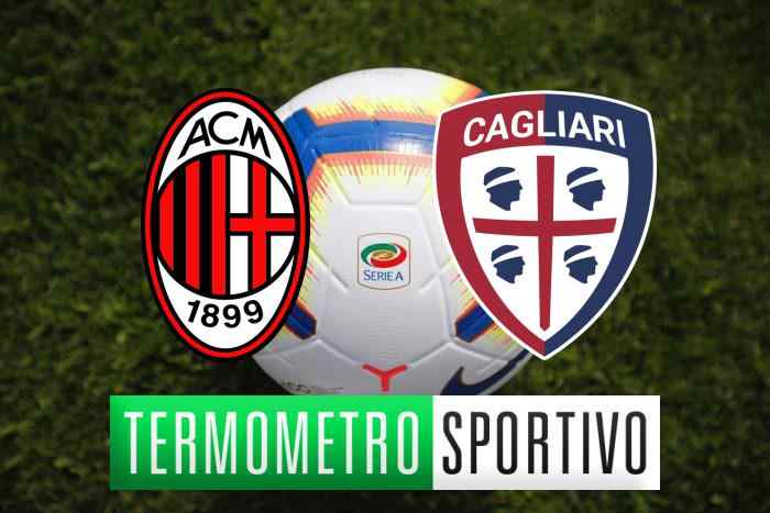 Milan-Cagliari diretta streaming, formazioni e cronaca in tempo reale