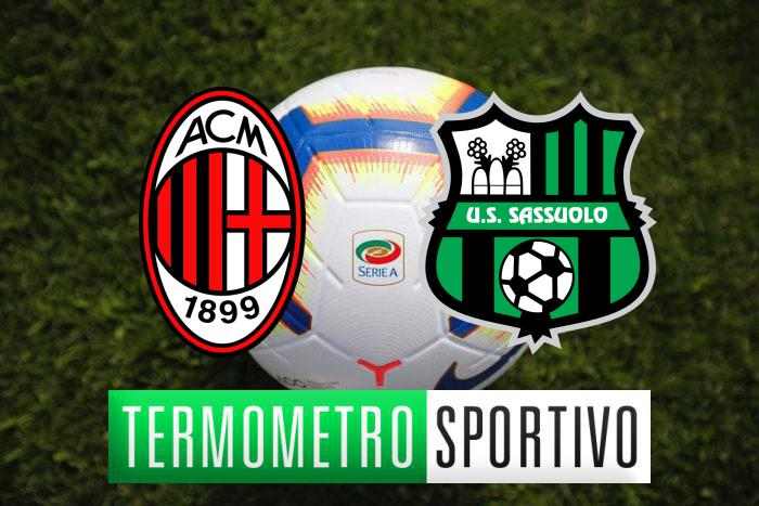 Milan Sassuolo diretta tv e streaming, quote e probabili formazioni