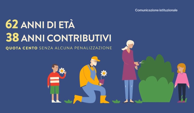 Pensioni ultima ora spot Quota 100 in tv, ecco cosa dice