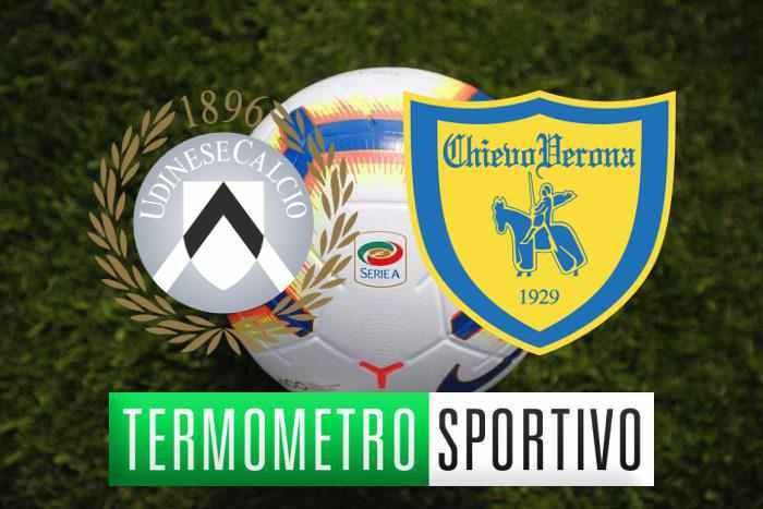 Udinese-Chievo diretta streaming, tv e cronaca in tempo reale