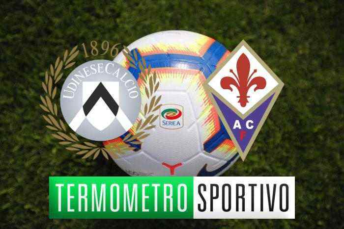 Udinese-Fiorentina diretta streaming, formazioni e cronaca in tempo reale