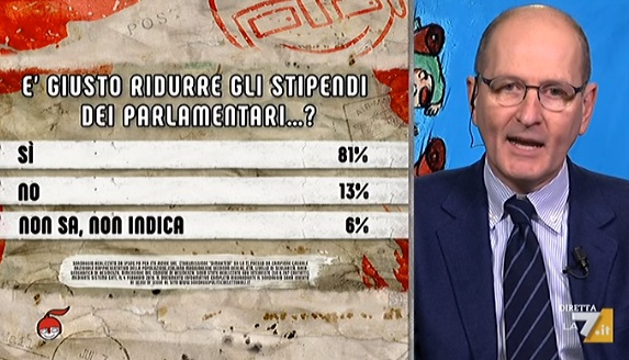 sondaggi politici ipsos, stipendi parlamentari