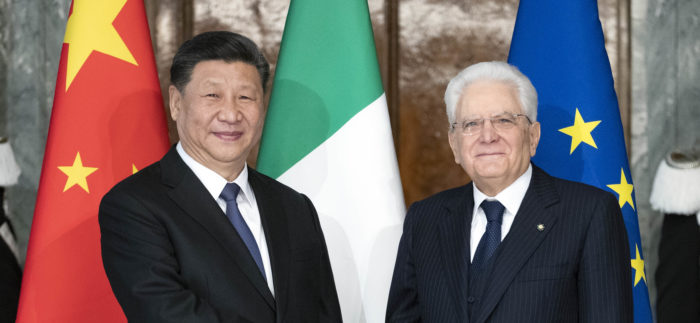 Xi Jinping in Italia