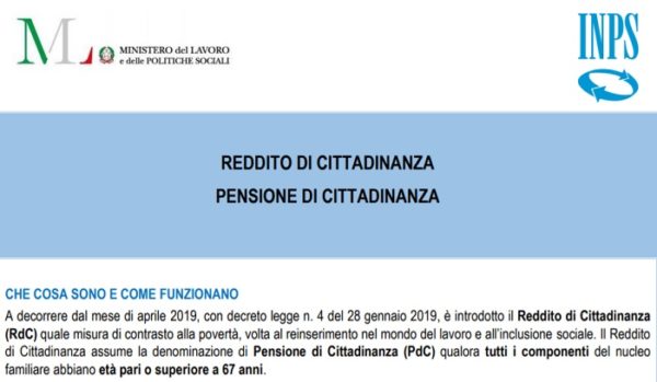 Calendario pagamento reddito di cittadinanza: come avere i soldi subito