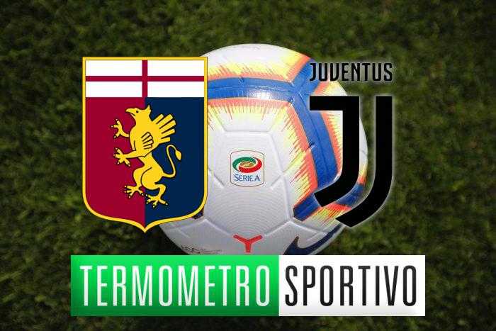 Diretta Genoa-Juventus streaming, formazioni e risultato - LIVE