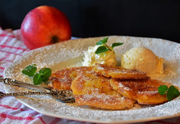 Frittelle di mele al forno ricetta con bimby o uvetta senza latte