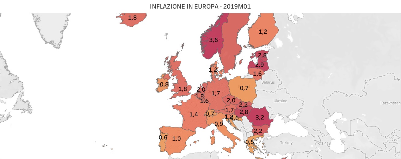 INFLAZIONE EUROPA