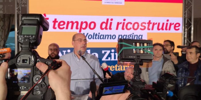 sondaggi elettorali, primarie pd, zingaretti