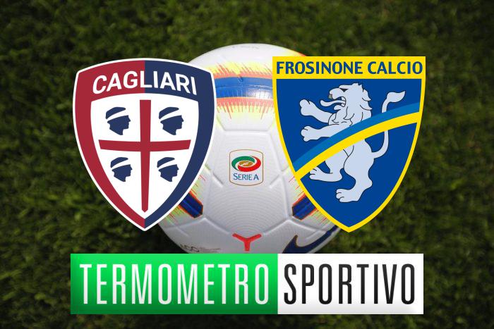 Cagliari-Frosinone: diretta streaming, formazioni e cronaca in tempo reale