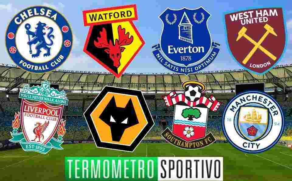 Calendario Premier League 2019 partite weekend ed orari