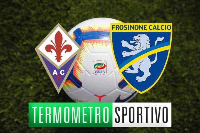 Diretta Fiorentina-Frosinone: streaming, tv, formazioni e risultato - LIVE