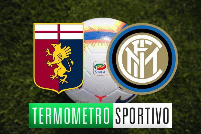 Diretta Genoa-Inter: streaming, TV, formazioni e risultato - LIVE
