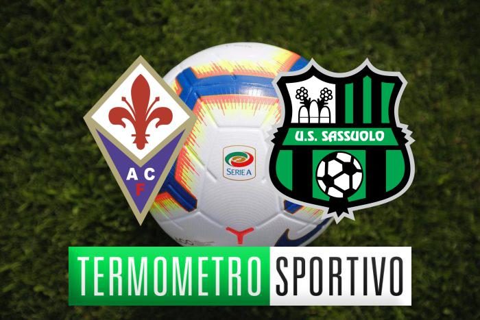 Fiorentina-Sassuolo diretta streaming, formazioni e cronaca in tempo reale