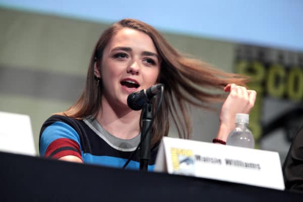 Maisie Williams chi è l’attrice di Game of Thrones 8 2019