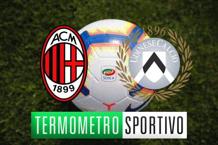Milan-Udinese diretta streaming o tv. Dove vederla