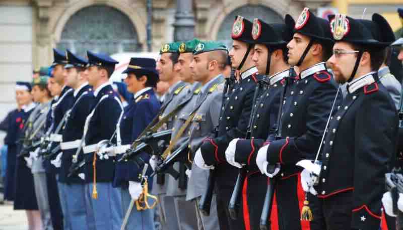 Rinnovo contratto Forze Armate e Polizia: aumento e importo per qualifica
