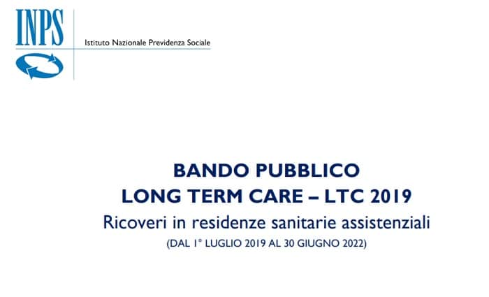 Disabili Legge 104 bando Inps Long Term Care 2019