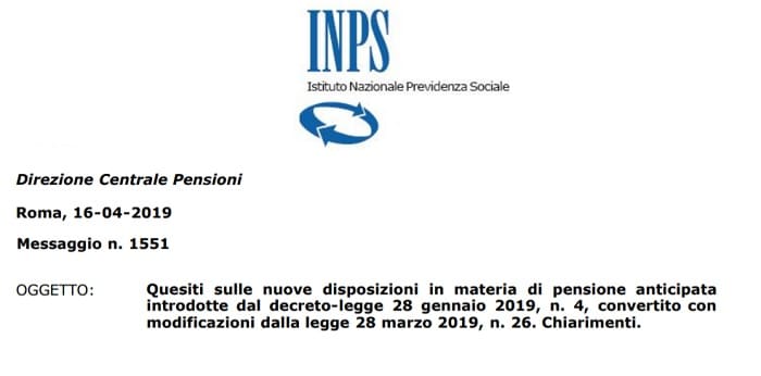 Pensioni ultime notizie: Quota 100 per già pensionati