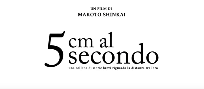 5 cm al secondo trama, cast e curiosità del film al cinema