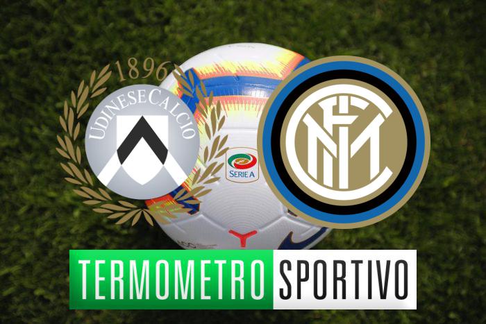 Diretta Udinese-Inter: streaming, tv, formazioni e risultato - LIVE