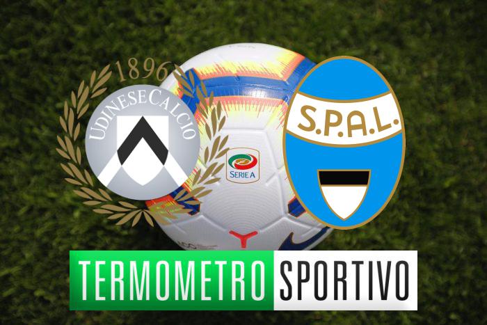 Udinese-SPAL: diretta streaming e tv, quote e pronostico