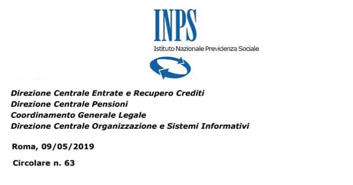 Contributi Inps 2019: retribuzioni oltre il massimale, le istruzioni in pdf