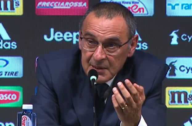 Maurizio Sarri parla della Juventus: "Dimenticare responsabilità e divertirsi"