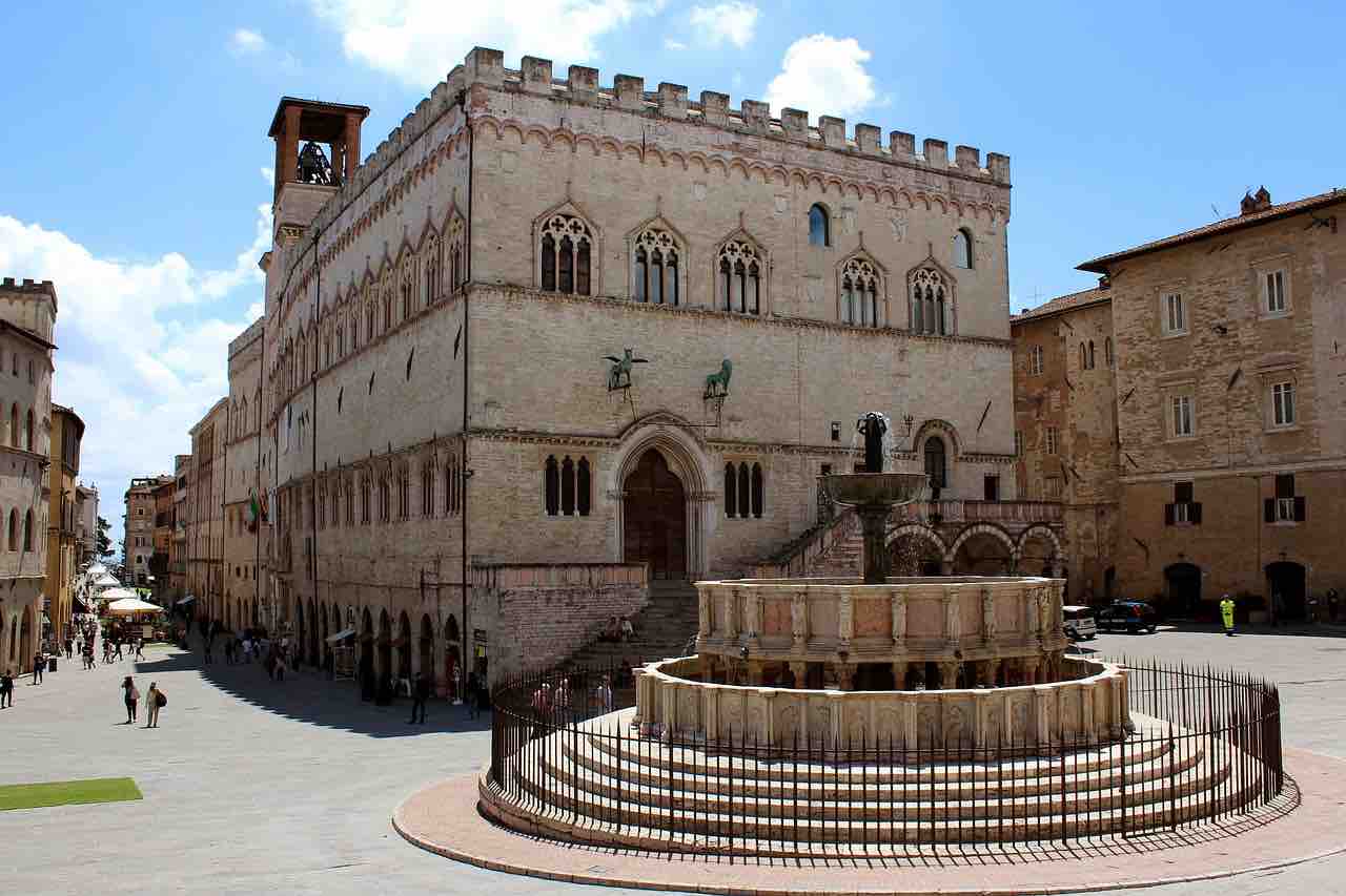 Piazza principale di Perugia