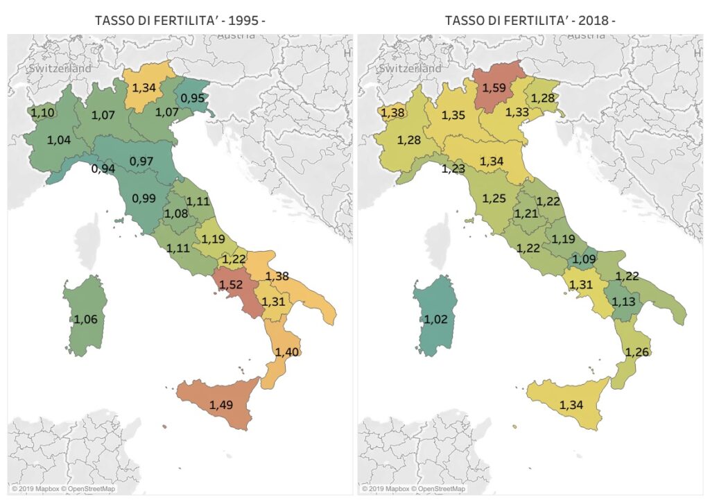 calo demografico