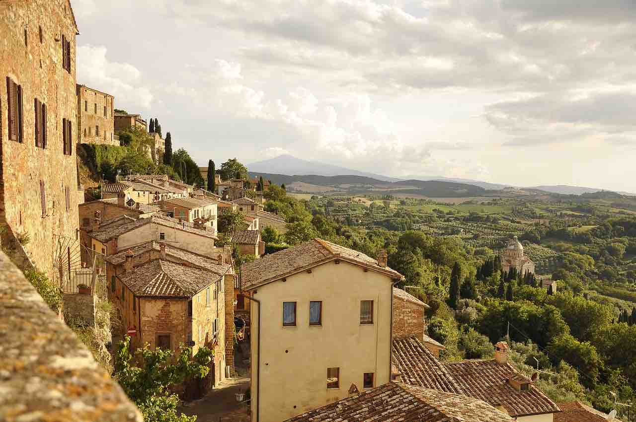 Panorama campagna italiana