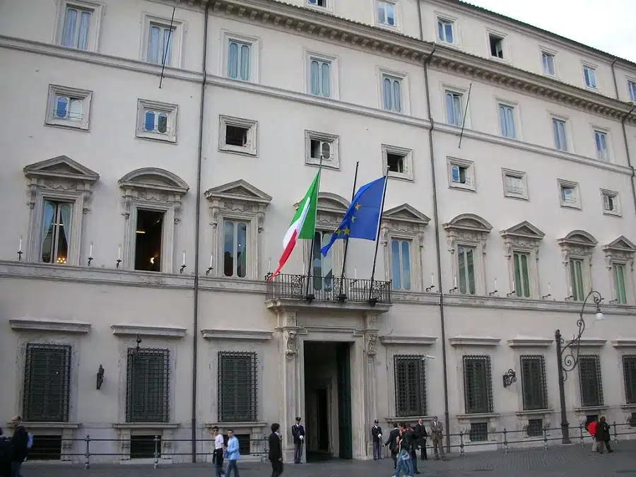 Prospetto Palazzo Chigi