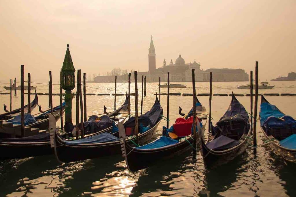 Vista canale Venezia