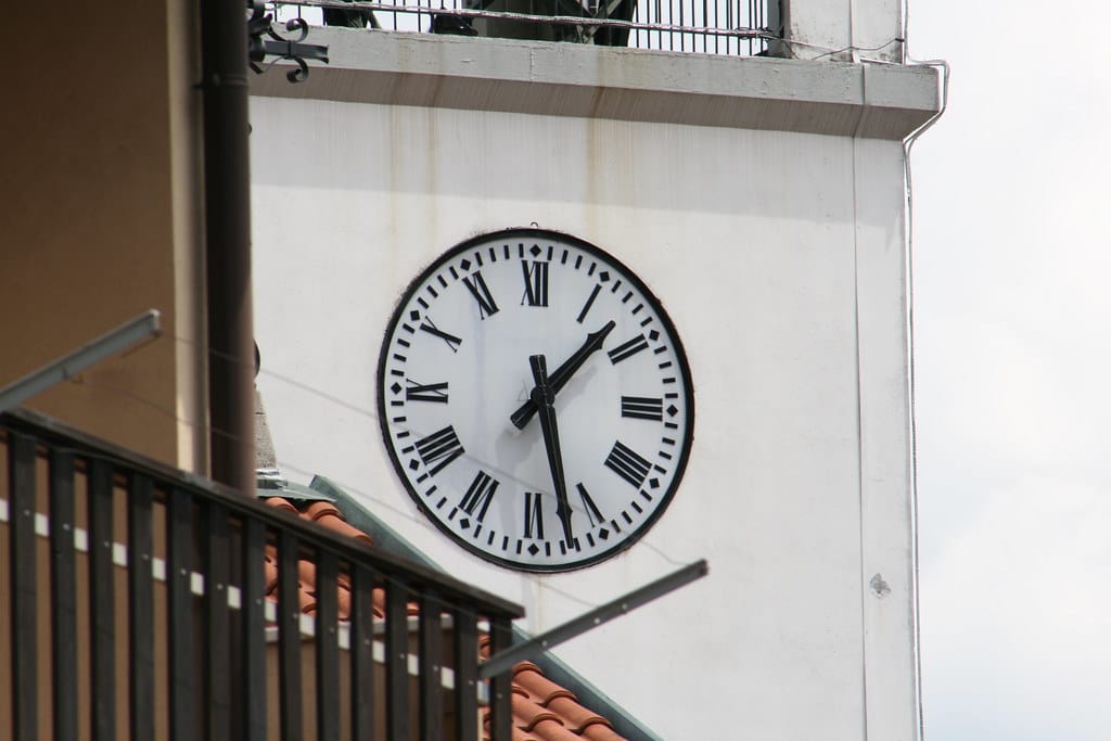 Foto orologio romano