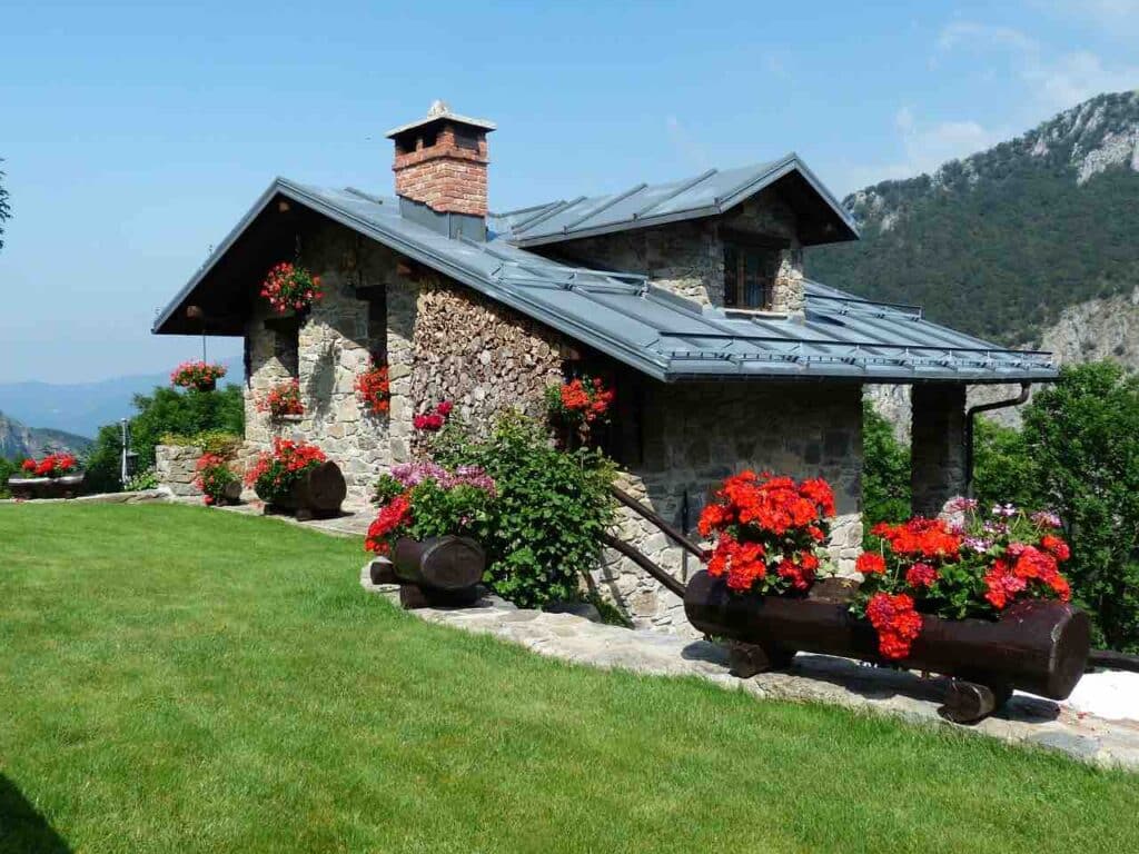 Chalet in montagna