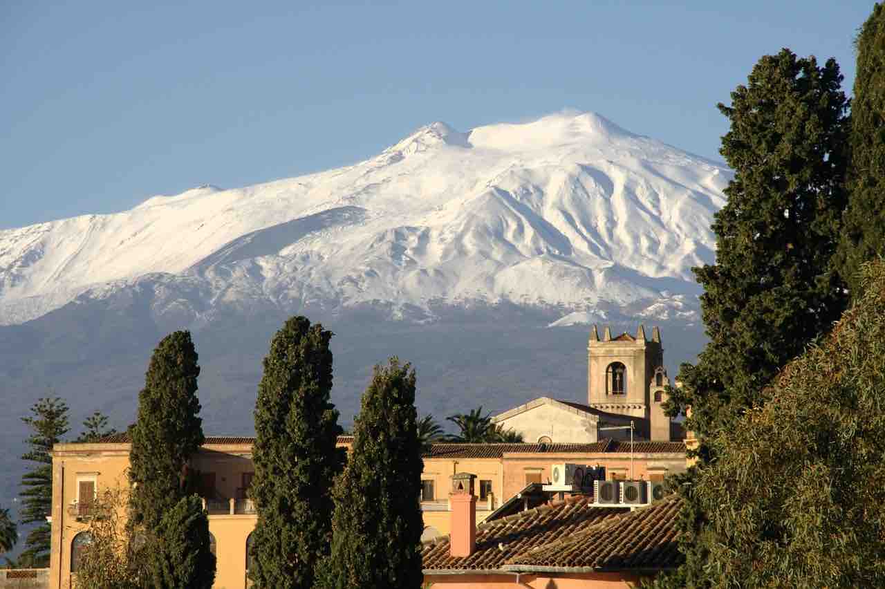 Vista dell'Etna