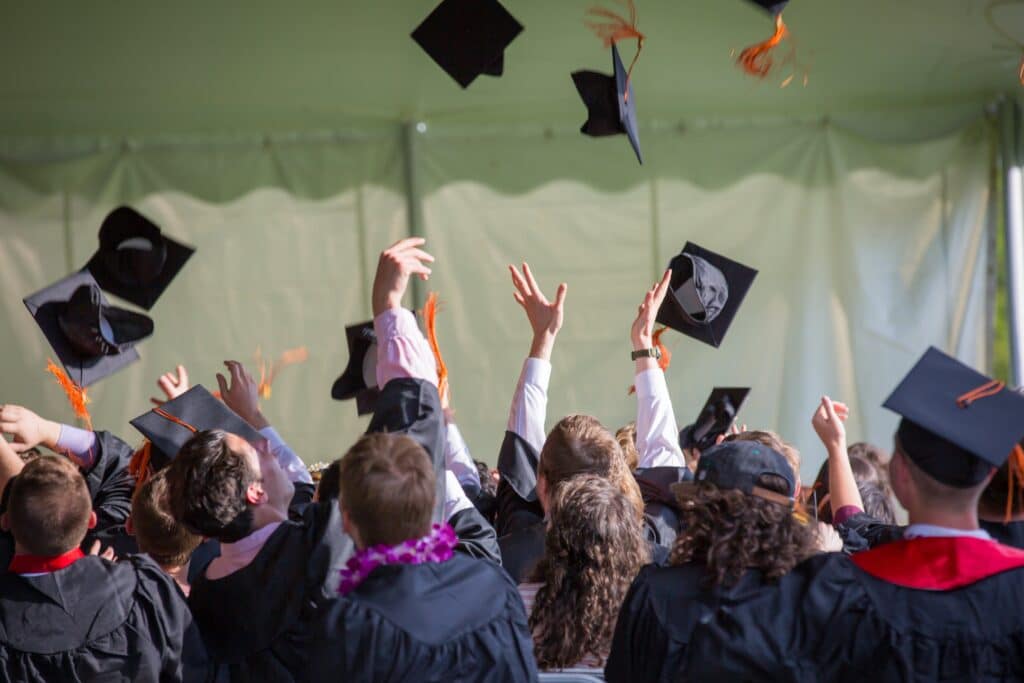 Foto dopo una seduta di laurea