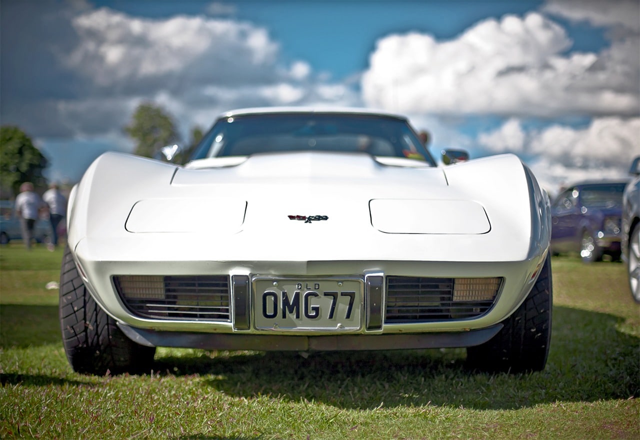 Corvette bianca