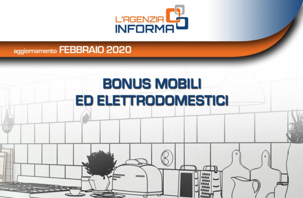 Bonus mobili ed elettrodomestici 2020 guida