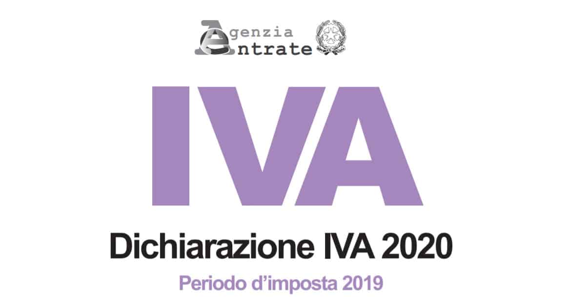 Modello IVA 2020 anno 2019