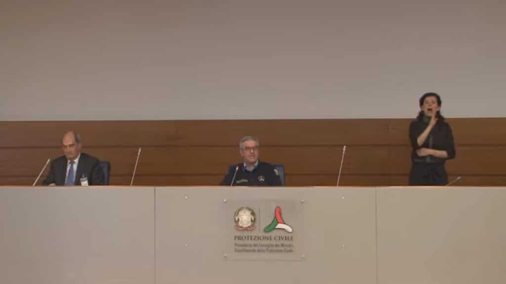 Conferenza stampa della protezione civile 14 aprile 2020