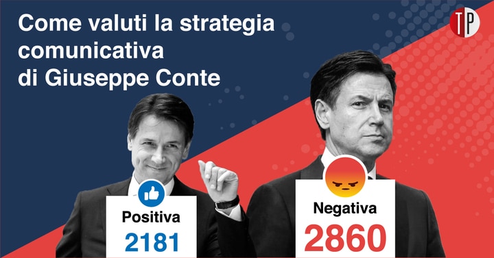 valutazione comunicazione giuseppe conte