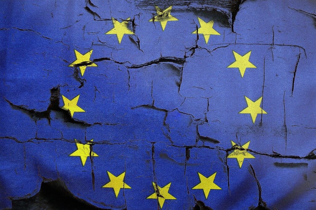 unione europea a rischio di frantumarsi