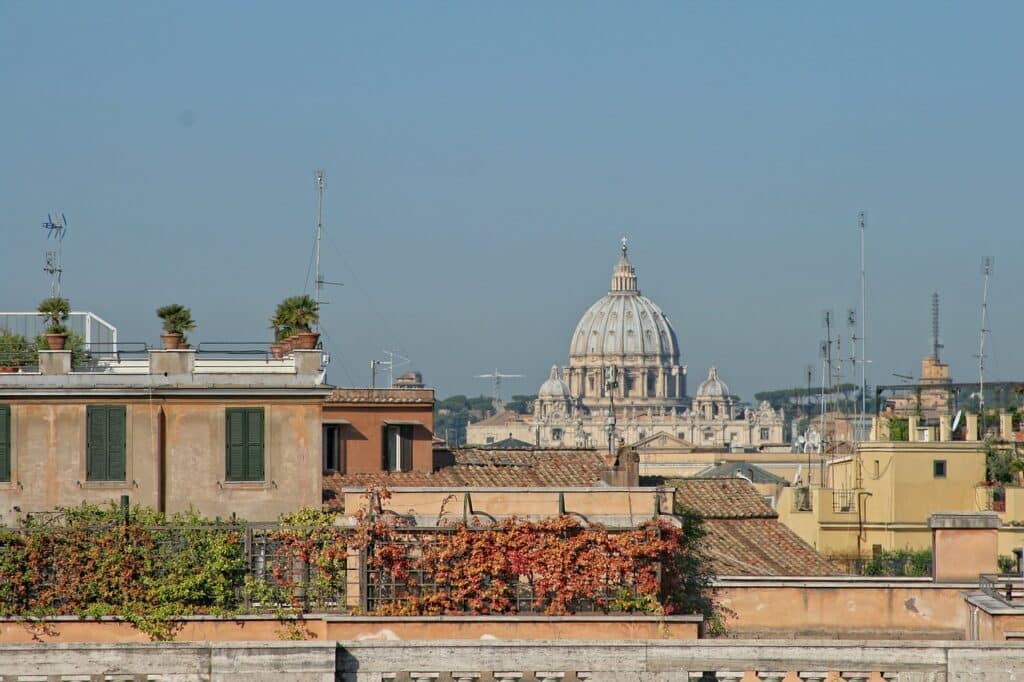 Veduta dal Quirinale