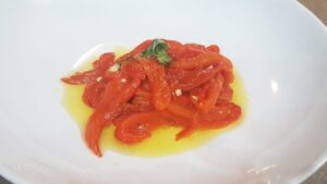 Peperoni arrosto in forno Peperoni arrosto in forno